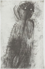 Geabstraheerde naakte figuur