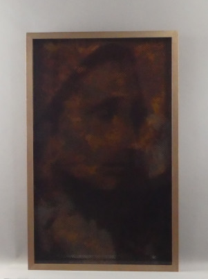 Zeefdruk van "SIU" (het wachten)