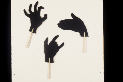 Conversatie met waaiers in het Nyctaloops