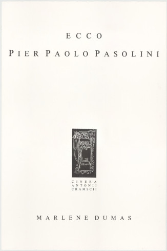 Ecco Pier Paolo Pasolini