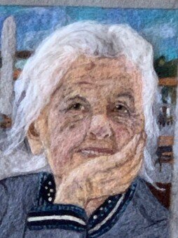 Mevr. Hendriks, Rietje / Mrs Hendriks, Rietje