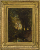 De zich spiegelende berk