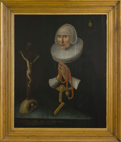 Portret van Helena Leydeckers (geb. 1569)