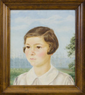 Kinderportret van Zita Brevet