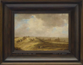 Gezicht op Arnhem vanuit het noordwesten