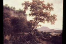 De Rijn bij Rolandseck in het Zevengebergte