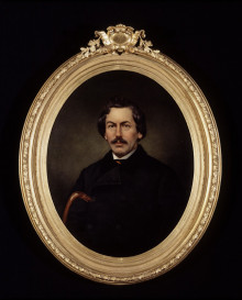 Portret van mr. Alexander Willem Maurits Carel Ver Huell (Doesburg 1822 - Arnhem 1897)