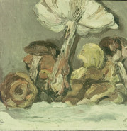 Stilleven met paddestoelen