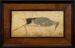 Dood vogeltje met judaspenning