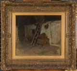 Interieur van een boerendeel