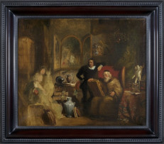 Interieur van een verzamelaar