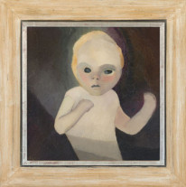 Klein kindje (portret John Fernhout als baby)