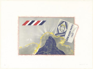 New York-Paris 1927 (uit de serie Souvenir)