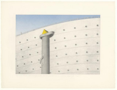 Het metafysische van een paaltje en een wit zeeschip