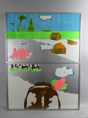 Zondagmorgen toont Dirkje haar fraaie exterieur