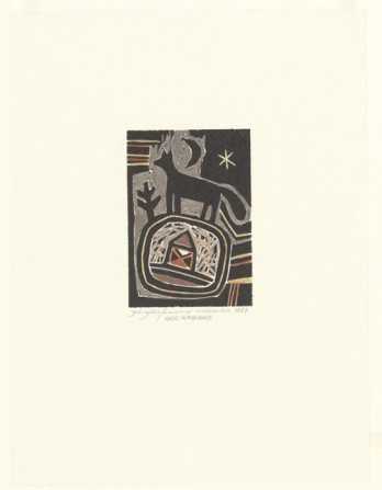 Nacht in mijn dorpje