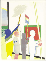 De schilderijenoptocht