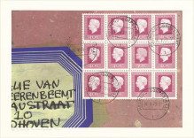 Een vreemde postzegel