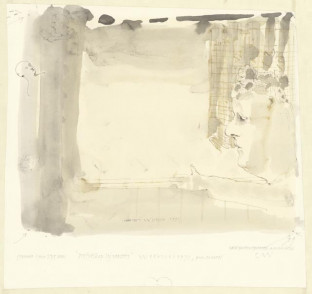 Profielkop bij venster