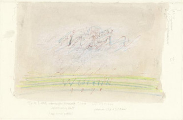 In de lucht nauwelijks figuratie