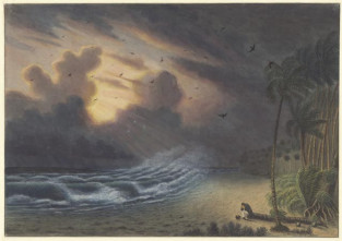 Indische Oceaan - strand van Diego Garcia