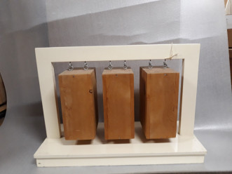 Natural Wood nr. 7: 3 hanging boxes