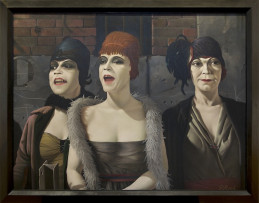 Vrouwen in de straat