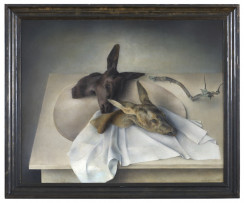 Stilleven met reekoppen