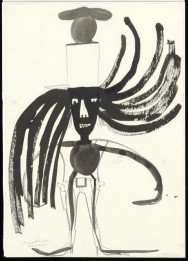 Zonder titel (Dreadlock cowboy)