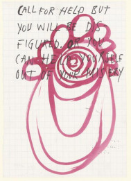 Call for help but you will be disfigured; Or you can help yourself out of your misery