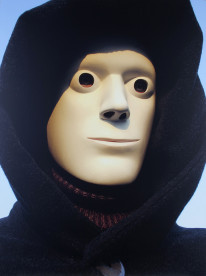 Zelfportret met cape