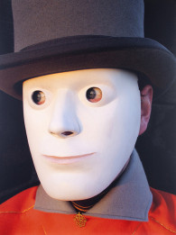 Zelfportret met grijze hoed