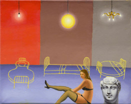 Zonder titel (drie lampen)