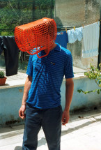 Zonder titel (jongen met mandje)