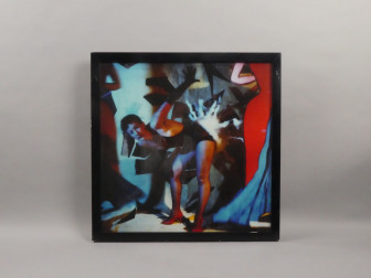 Covered with cold sweat