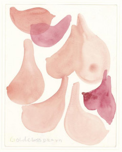 Schets voor Borstentros (tuinsculptuur)